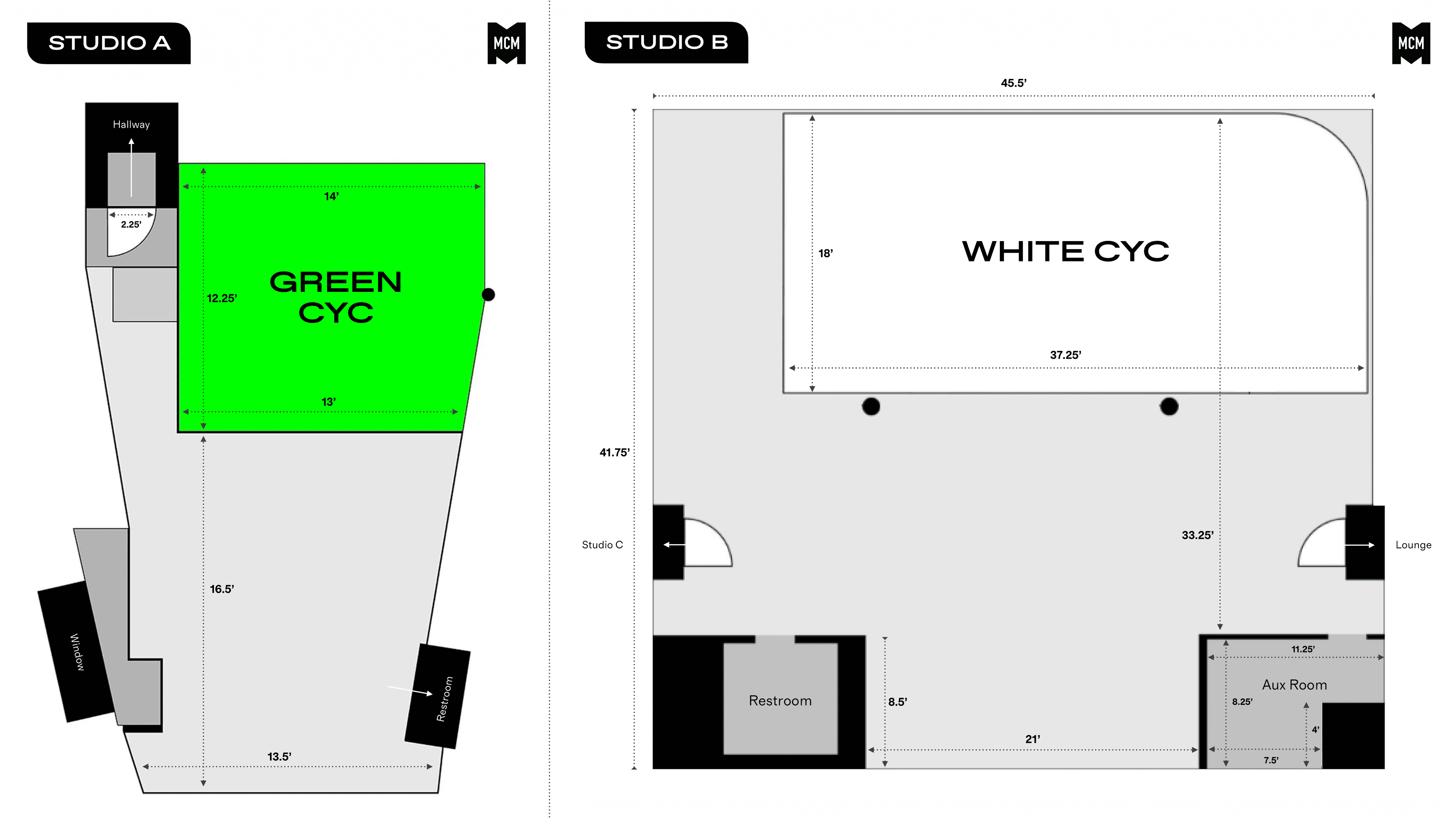 Studio A + B